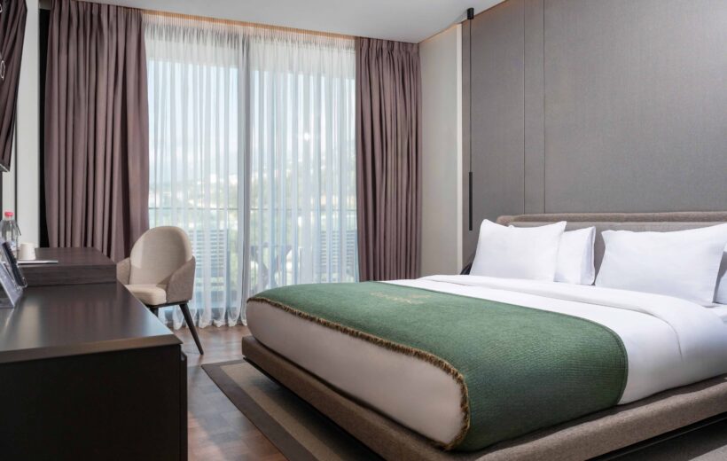 Superior room balcony
